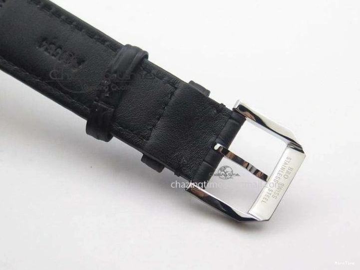 MIROTIME 0501 Mark XVI 1:1 Best Edition MK Maker SS Black Dial A2892 On Black Leather Strap Chic 7371